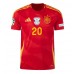 Spanien Pedri Gonzalez #20 Fußballbekleidung Heimtrikot EM 2024 Kurzarm